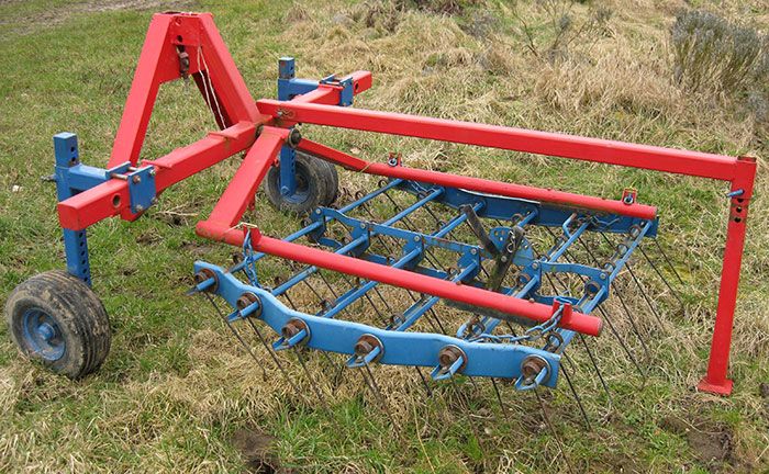 Beetstriegel | Unkraut in der Reihe mechanisch bekämpfen | Emmerts Biokiste