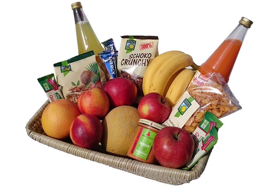 Biokiste verschenken | Geschenkkorb "Fitness"